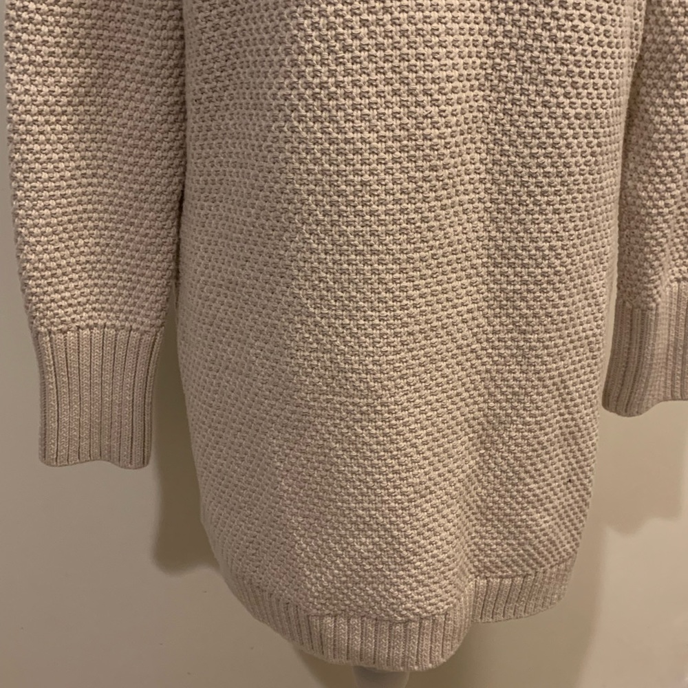 Military Duster Cardigan by Talbots - Picture 7 of 8